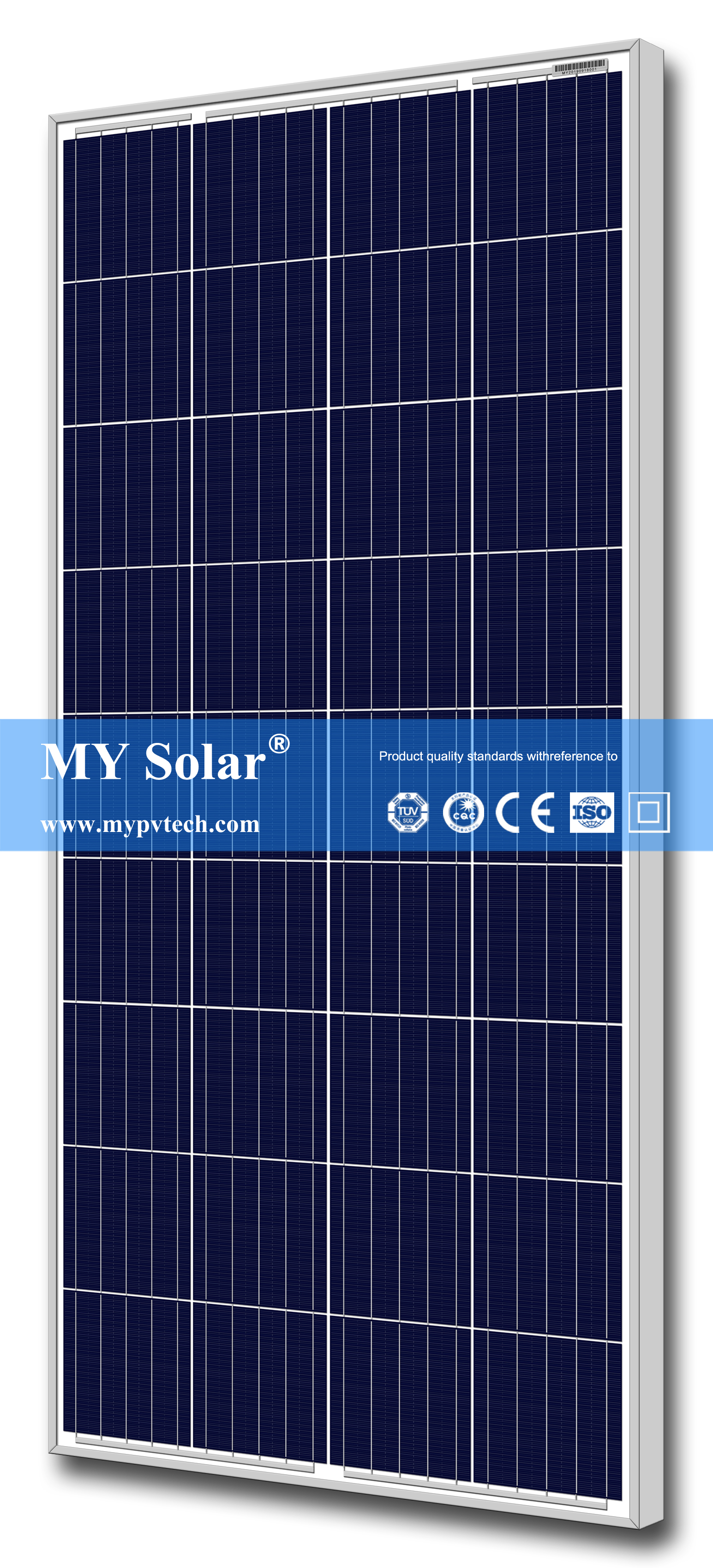 Panneau solaire monocristallin PV 160-180W à haute efficacité et système d'alimentation solaire domestique et module solaire