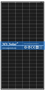 Panneau solaire polycristallin monocristallin PV 390-410W à haute efficacité et système d'énergie solaire domestique et module solaire