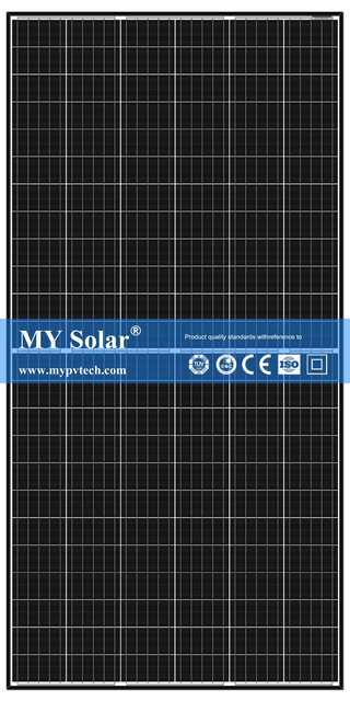 Panneau solaire polycristallin monocristallin PV 390-410W à haute efficacité et système d'énergie solaire domestique et module solaire