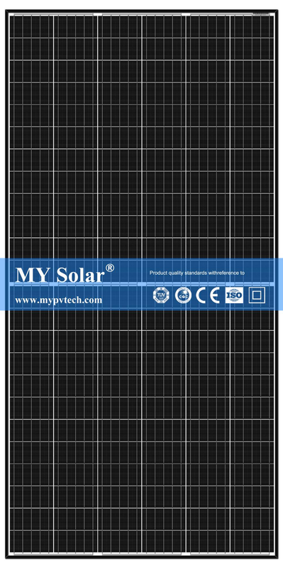 Panneau solaire polycristallin monocristallin PV 390-410W à haute efficacité et système d'énergie solaire domestique et module solaire