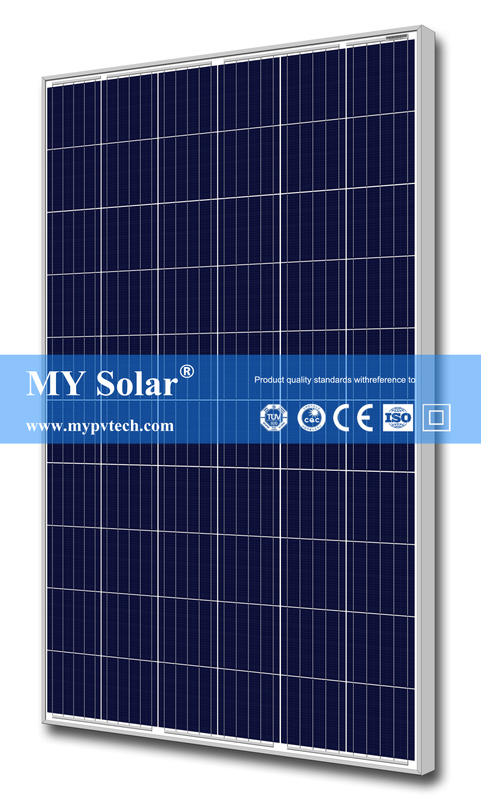 Panneau solaire polycristallin monocristallin PV 280-300W à haute efficacité et système d'énergie solaire domestique et module solaire