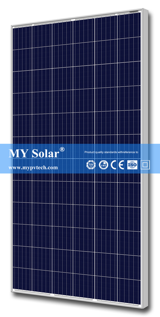 Panneau solaire monocristallin PV 335-355W à haute efficacité et système d'alimentation solaire domestique et module solaire